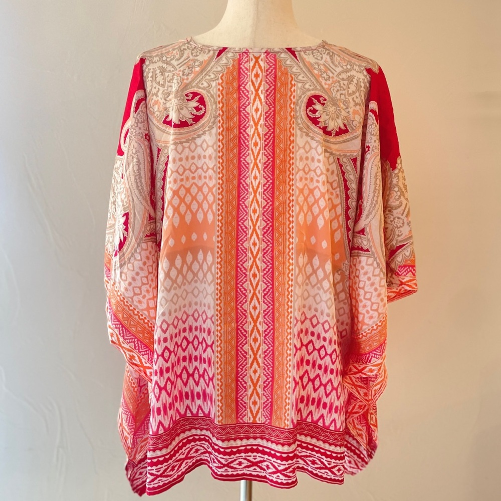 Chico’s Boho Pattern Top - Picture 6 of 8
